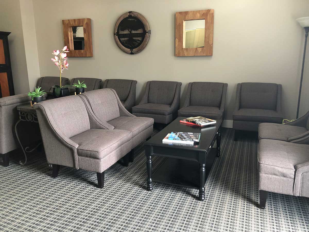 Waiting area of orthontics office